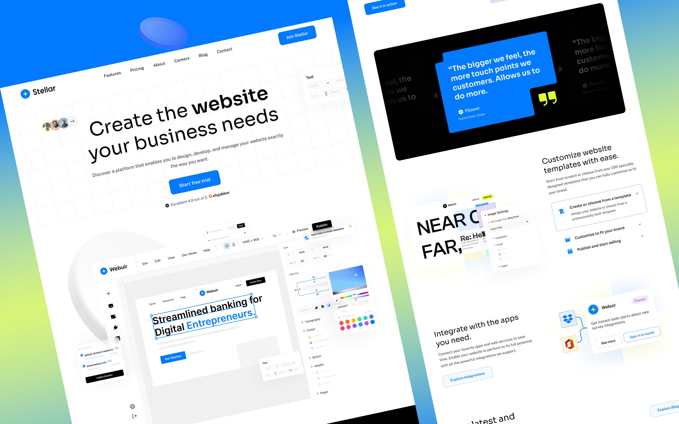 Stellar Startup HTML5 Responsive site Template